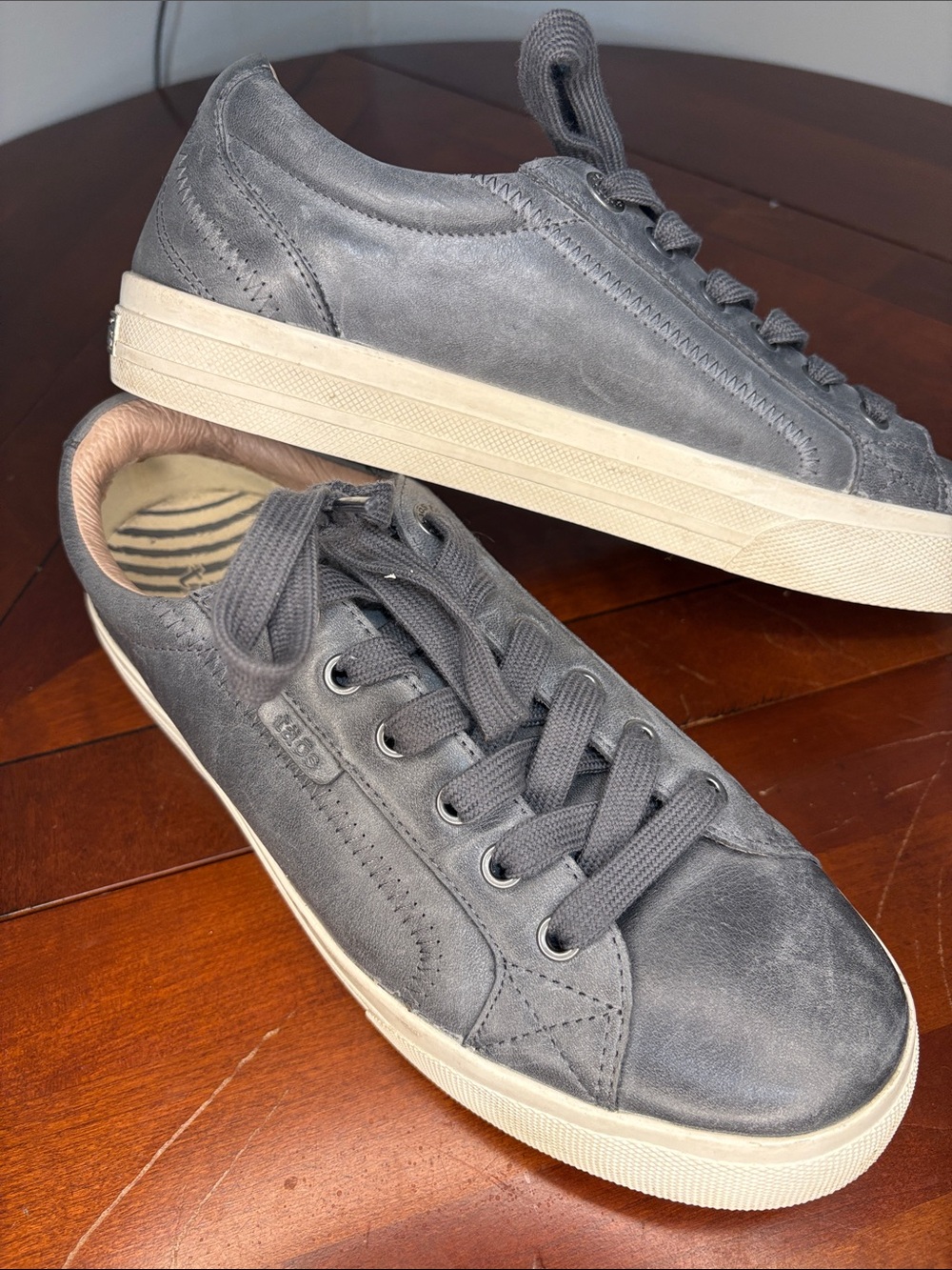 Taos Plim Soul Lux Sneaker in Slate Blue - W 8.5